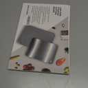 Titanium Cutting Board, 100% Pure Titanium Cutting Boards for Kitchen, Double-Sided Food-Grade Chopping Board for Meat, Vegetables & Fruits, Dishwasher-Friendly (11.42''X7.8'')