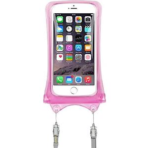 AquaVault 100% Waterproof Floating Smart Phone Case & Money Pouch - Fits All Phones - Made from Premium Heavy Duty PVC for Added Drop Protection - Includes Adjustable Neck Strap. Pink 50pcs