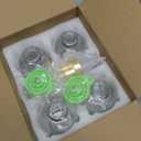 Coffee Bar Accessories, Coffee Syrup Dispenser - 4pack,16.9oz Syrup Dispenser with Labels,Syrup Pump Dispenser for Coffee Bar(Gold Pump)