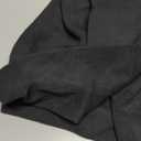 Black Opaque Fleece Lined Tights for Women under Dress, Thermal Ribbed Leggings for Women, Warm Sweater Tights (Medium Petite)