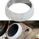 Exhaust Gasket,Car Accessories Exhaust Flange Gasket,2 Inch 2.25 Inch 2.5 Inch 3 Inch Exhaust Manifold Gasket,Car Exhaust Donut Gasket Seal Ring Replacement,Suitable for Cars Trucks (2.25inch)