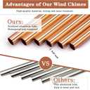 Pet Memorial Wind Chime, Dog Memorial Gifts for Loss of Dog, Pet Loss Sympathy Condolence Bereavement Passing Away Gift (B-leaf-gold)