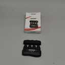 The Stress Ball for Adults (Medium) A Stress & Anxiety Relief Device - Comfortable Hand Exerciser - Stress Reliever & Hand Gripper - Black