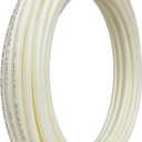 SharkBite 1/2 Inch x 100 Feet White PEX-A, PEX Pipe Flexible Water Tubing for Plumbing, UA60W100