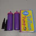 Balloon Pump Hand Held, Inflator Air Pump for Balloons - 2Way Dual Action, 2Pack