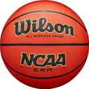 WILSON NCAA Era Basketballs - Size 5, Size 6 and Size 7 (Brown)