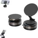 VipbugoPhone Holder, Vipbu Phone Holder, VipbugoPhone Mount Car, 360 Adjustable Vacuum Magnetic Phone Holders, Vacuum Adsorption Magnetic Bracket, Vacuums Suction Cup Phones Stand (1pcs)