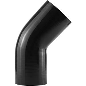 45 Degree Elbow ID: 4" (102mm) 4-Ply 5mm Thickness High Performance Silicone Hose Coupler