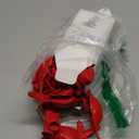 Meanplan 100 Pcs Link Balloon Quick Linking Latex Connected Balloons Linkable for New Year's Party Valentine's Day Carnival Wedding Decoration(10 Inch,Red)