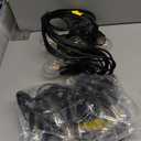 54FT LED Outdoor String Lights, IP65 Waterproof, S14 Shatterproof 27FT*2 Pack Outdoor String Lights (Maximum 918FT) Edison Vintage Bulbs Patio, Balcony, Deck, Garden Lights