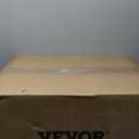 VEVOR Hot Dog Roller 7 Rollers 18 Hot Dogs Capacity 1050W Stainless Sausage Grill Cooker Machine with Dual Temp Control Glass Hood Acrylic Cover Bun Warmer Shelf Removable Oil Drip Tray, ETL Certified