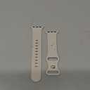 Sport Bands for Apple Watch Band 40mm 41mm 38mm 44mm 45mm 46mm 42mm iWatch Bands for Women Kids Men,Cute Recycled Plastic Silicone Strap for Apple Watch Series 11 10 9 8 7 6 5 4 3 SE 3/2nd Ultra 49mm (Starlight)
