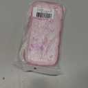 UEEBAI Wave Butterfly Case for iPhone 16 Case, Pretty Bling Star Butterfly for Women Cute Shiny Glitter Phone Cover for Girls Bling Clear Cover Curly Shockproof Girly Shell - Hot Pink