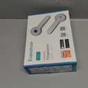 Smart Door Lock with Knob, Keyless Entry Door Locks with Handle, Fingerprint Door Knob for Bedroom/Front Door/Apartment,Generate Passcode Remotely Silver