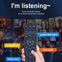 New Voice Replacement Remote Control for Verizon FiOS TV All in One, Compatible with MG3-R32140B & VRC4100 BLE