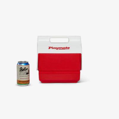 Igloo Mini Playmate Cooler , Red/White, 4 qt