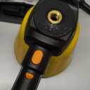 Steam Cleaner, Deep Cleaning Steam Cleaner for Home, 1200W Handheld Steam Cleaner with 10 Tools, Natural Steamer for Cleaning, Handheld Steamer for Bathrooms, Kitchens, Windows, Shower, Grout,Tile,Car (Yellow)