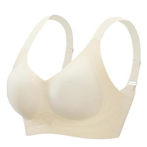 Jelly Bras for Women Plus Size Bras Wireless Bra No Underwire Push Up Seamless Sleep Comfortable Womens,XL