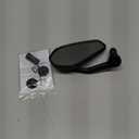 Wittkop Bike Mirror | Large HD Field Of Vision | 360° Rotatable & Foldable | Mounting Above & Below | Break-Proof & Durable | Ebike Accessories, Bike Mirror Handlebar Mount, Bicycle Mirrors