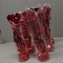 Hoteam 6 Pcs Metallic Graduate Cap Gleam Table Centerpiece Party Supplies Graduation Party Decorations 2025 Graduation Cap Decorations for College High School Congrats Grad(Black)