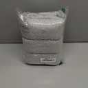 GRANNY SAYS Gray Bathroom Rugs, Bath Mats for Bathroom Non-Slip, Super Soft and Water Absorbent, Microfiber Bath Rugs, Machine Wash Dry, Bath Rugs for Floor, Tub and Shower, 16" x 24" (Grey)