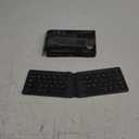 Perixx PERIBOARD-805E US, Wireless Foldable Ergonomic Bluetooth Keyboard, Ultra-Thin X Type Keys, Compatible with iOS, Android, or Windows Smartphone, Tablet, or Laptops, US English