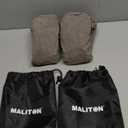 Inflatable Travel Foot Rest Pillow, Kids Airplane Bed, Adjustable Height Leg Pillow, Make a Flat Bed for Toddler, Fits for Airplane, CarGrey, 2 Pack