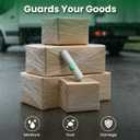 2 Roll Stretch Wrap for Moving with Wrap Holders - 18in Wide, 1300ft Plastic Stretch Wrap Roll for Packing, Wrapping Furniture, Pallet, Luggage, Boxes - Clear Shrink Film - Moving Supplies