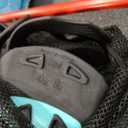 Zenoplige Mask Fins Snorkel Set, Snorkeling Gear for Adults, Panoramic View Snorkel Mask Anti-Fog, Adjustable Dive Flippers, Dry Top Snorkel and Travel Bag, Scuba Gear for Swimming Snorkeling Diving (Green Black). Size S/M