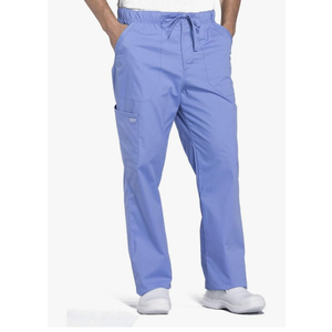 Cherokee Men's Scrub Pant Tapered Leg Fly Front Cargo Pant with 5 Pockets WW190 XL