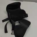 Travel Pillows for Airplanes, Airplane Pillow for Long Flight, Airplane Head Strap with Eye Mask for Sleep, Travel Neck Pillow for Car Road Trip, 360 Support Headrest, Stop Bobblehead, Black