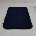 OLANLY Dog Door Mat for Muddy Paws 24x16, Absorbs Moisture and Dirt, Absorbent Non-Slip Washable Doormat, Quick Dry Chenille Mud Mat for Dogs, Entry Indoor Entryway Carpet for Inside Floor, Navy Blue (24" x 16")