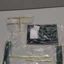 3 Tier Bracelet Holder Display - Detachable T Bar Dark Green Velvet Bracelet Holder, Jewelry Holder Organizer for Bracelet, Necklace, Earrings, Rings