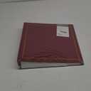 MCS Library Collection 400-Pocket 4x6 Photo Album, 80 Pages, Burgundy