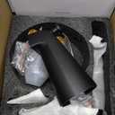 Tub Shower Faucet, Matte Black Shower Faucet Set with 8-Inch All-Metal Rainfall Showerhead and Bathtub Spout, Single-Handle Tub Shower-Trim Kit Included Valve, Matte Black