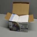 Commode Liners - 100 Strong Portable Toilet Bags - Easy to Use Bedside Commode Liners Disposable - Bedside Toilet Liners That Support Dignity of Seniors - No More Buckets to Wash - NO Absorbent Pad