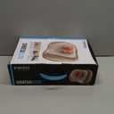 Homedics Back and Neck Massager, Portable Shiatsu All Body Massage Pillow with Heat, Targets Upper and Lower Back, Neck and Shoulders. Lightweight for Travel (1 Count (Pack of 1), Tan)