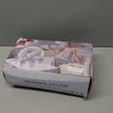 Face Down Pillow Massage Headrest for Bed, Stomach Sleeping Pillow, Face Cradle, BBL Pillow After Surgery Post Eye Surgery Recovery Equipment for Massage Tables, Piercing Pillows Removable Cover Grey (Gray)