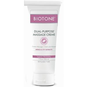 Biotone Arnica Extract Dual Purpose Massage Cream, 7 oz Tube