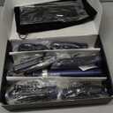 Yitrust 6 in 1 Hair Dryer Brush, Blow Dryer Brush Ionic Hair Dryer, Oval Hot Air Brush, Hair Curler Hair Straightener Magic Styler Autowrap Air Styler (Blue)