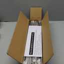 Wall Mounted Laundry Drying Rack, 29.92 inch Retractable Clothes Drying Rack, Foldable Laundry Rack Indoor with 6 Smooth Round Stainless Steel Rods, Space Saving for Laundry Room, Bathroom, Apartments