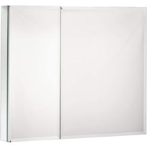 Movo Double Doors Medicine Cabinet with Mirror, 30 inch X 26 inch Aluminum Bathroom Medicine Cabinet, Adjustable Glass Shelves, Waterproof and Rust-Resist, Recess or Surface Mount Installation, Silver Movo Double Doors Medicine Cabinet with Mirror, 30 inch X 26 inch Aluminum Bathroom Medicine Cabinet, Adjustable Glass Shelves, Waterproof and Rust-Resist, Recess or Surface Mount Installation, Silver