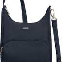 Travelon Anti-Theft Classic Essential Messenger Bag (Black)
