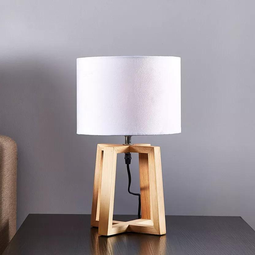 CA 10X18 Table Lamp (Walnut Wood)