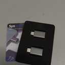 Syntech USB C to USB Adapter Pack of 2, USB 3.0 Female to Thunderbolt 4/3 Adapter Compatible with MacBook Pro Air 2024, Surface, iPad, iPhone, Galaxy Notebook, XPS and More Type C Devices, Space Grey