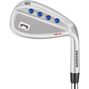 Forged Golf Wedge Set for Men or Individual 48/50/52/54/56/58/60 Degree Gap Wedge Sand Wedge for Men Right Hand,Milled Face for More Spin, RH,50 Degrees