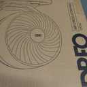 DREO Fan for Bedroom, 12 Inches, 70ft Powerful Airflow, 25db Quiet Table Air Circulator Fans for Whole Room, 120° Adjustable Tilt, 3 Speeds, Desktop Fan for Home, Office, Kitchen