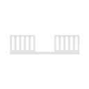 Storkcraft & Graco Toddler Safety Guardrail Kit with Slats (White) GREENGUARD Gold Certified, Converts Compatible Storkcraft & Graco Crib to Toddler Bed, Kit Includes 2 Guardrails