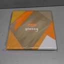 WALPLUS Upgraded Backsplash Tile Peel and Stick for Kitchen Wall Stick On Backsplash Tile for Bathroom Adhesive Glossy Heat Resistant Sticky Backsplash for Kitchen 11.8" x 11.8" Black 12 Sheets