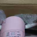 The Rock Stepper, Rock Stepper Side to Side Steppers for Exercise at Home, Stair Stepper Low-Impact Cardio & Core Trainer, Compact Home Workout Equipment for Legs Glutes Abs (Pink)